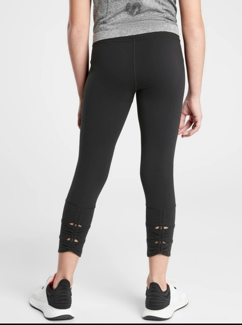 Athleta Girl Chit Chat Cinch Capri Size L 12 NWT - Picture 2 of 8